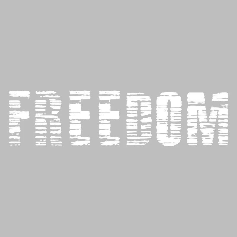 FREEDOM Impression (blanc - texture)