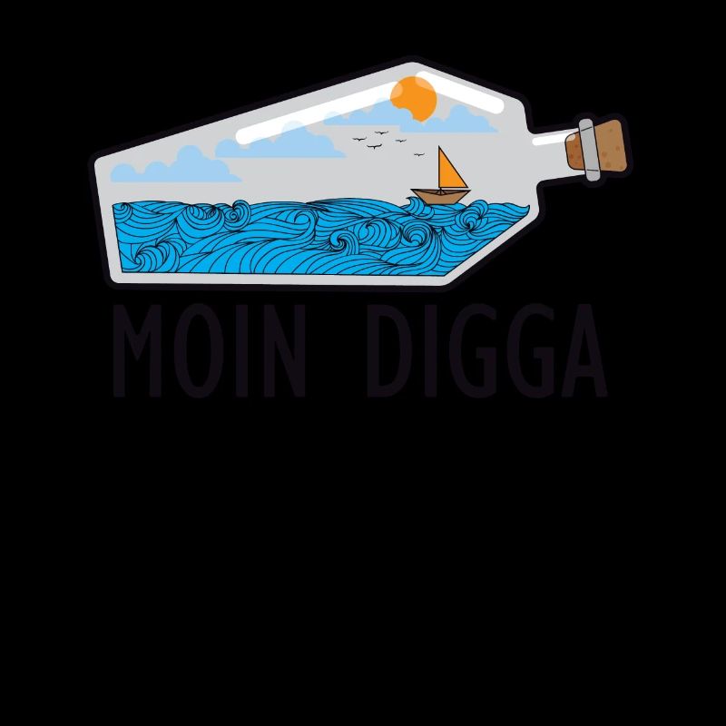 Moin Digga Northern Germany Low German Gift