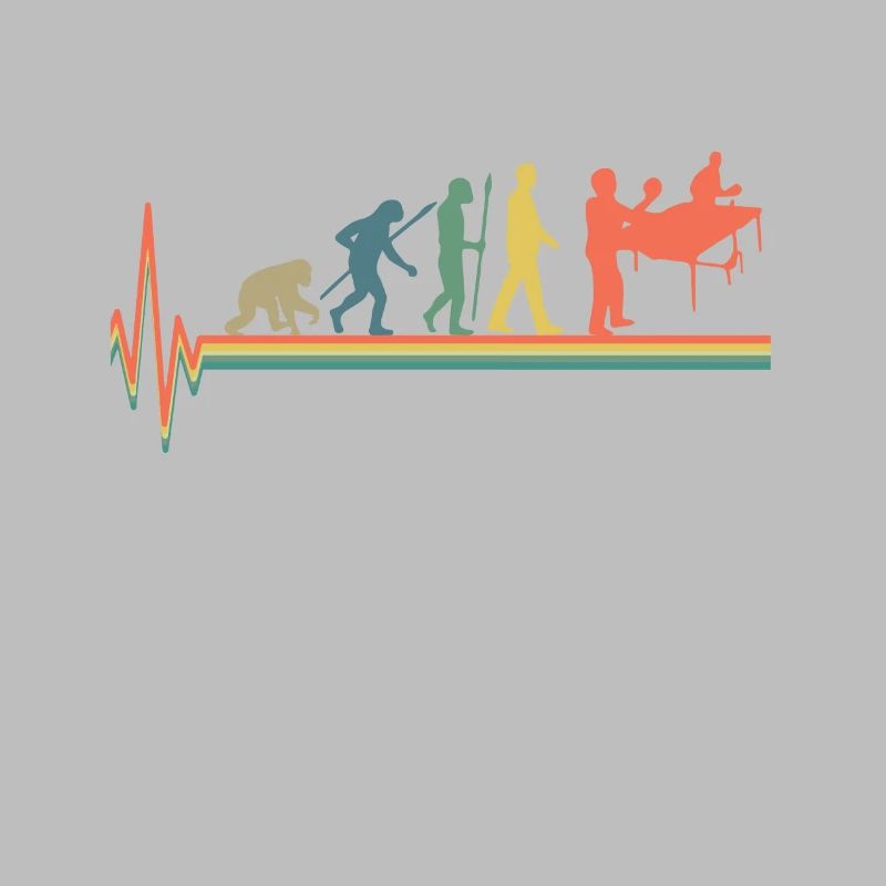 Evolution Heartbeat Tennis de table rétro