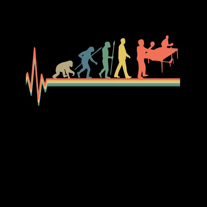 Evolution Heartbeat Tennis de table rétro