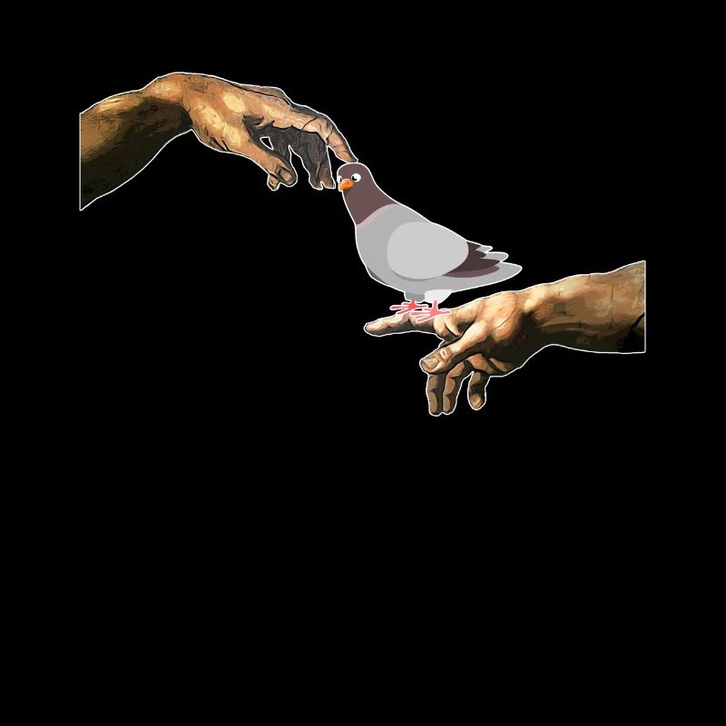 Michelangelo création pigeon pigeon élevage art