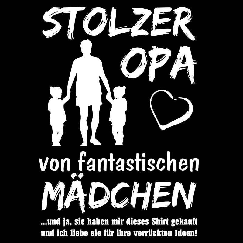 Stolzer Opa Mädchen