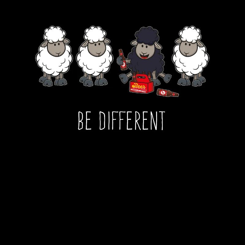 Be Different Black Sheep Beer Beer Drinker Fun