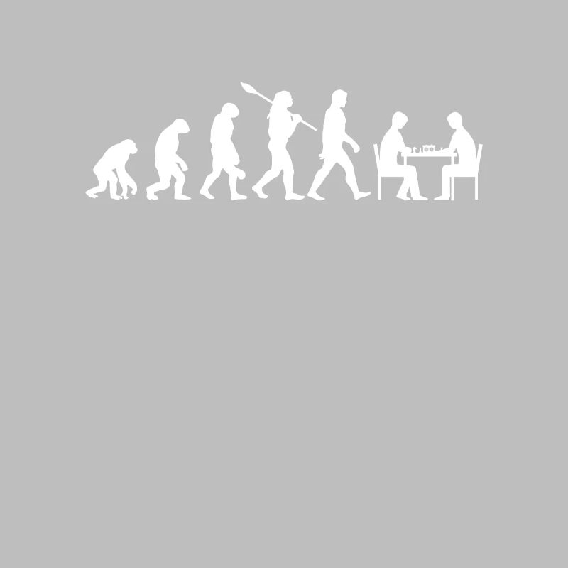 Evolution échecs jeu d'échecs joueur d'échecs