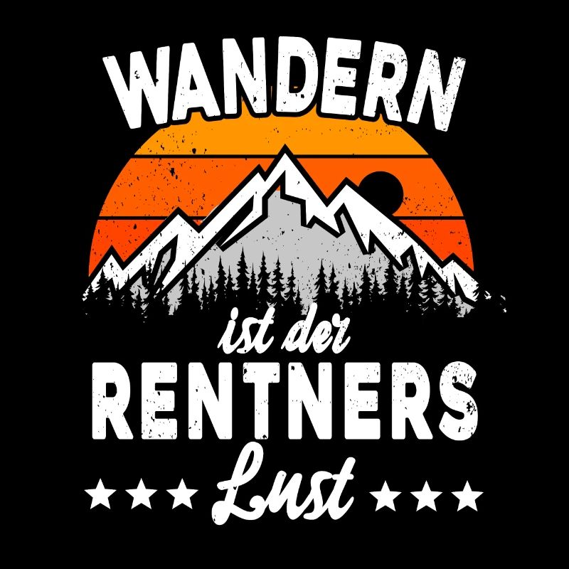 Wandern Berge Rentner Ruhestand Geschenkidee