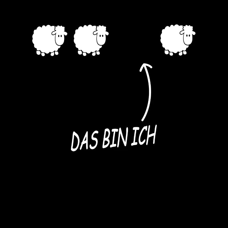 Das Schwarze Schaf - Bauern Sarkasmus Ironie