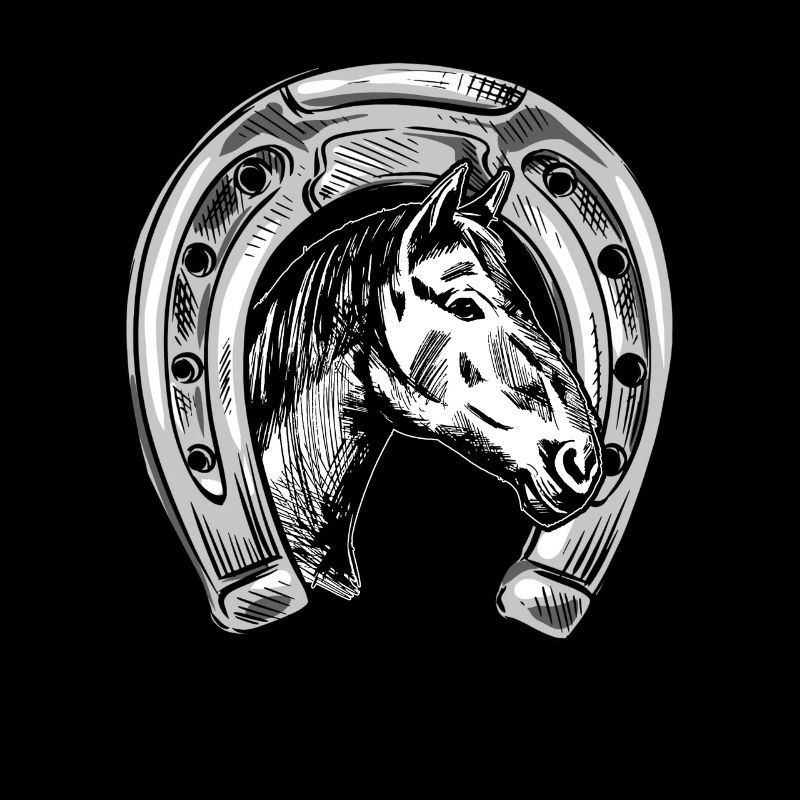 Cheval en fer à cheval