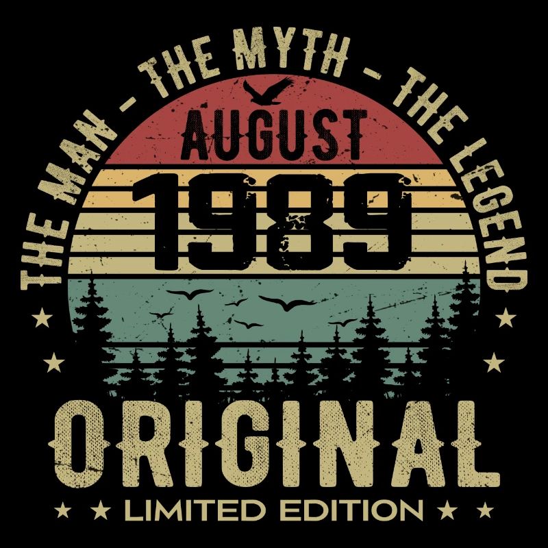 Legend Since Aug 1989 Birthday Gift 1989