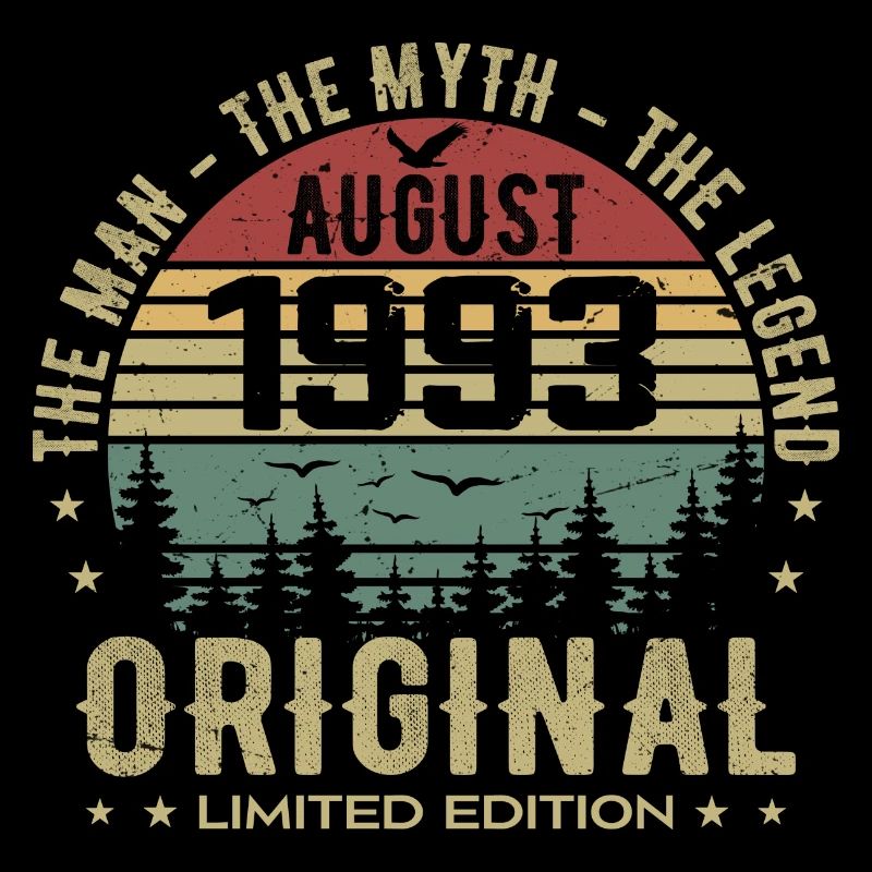 Legend Since Aug 1993 Birthday Gift 1993