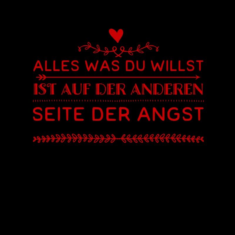 die Angst ist der Weg