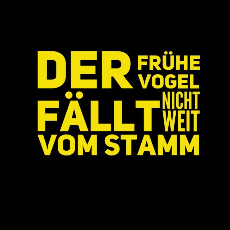 in der Nähe des Stammes