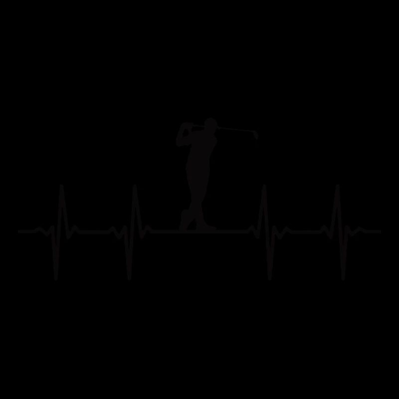 Golf Golfen Herzchlag Golfer
