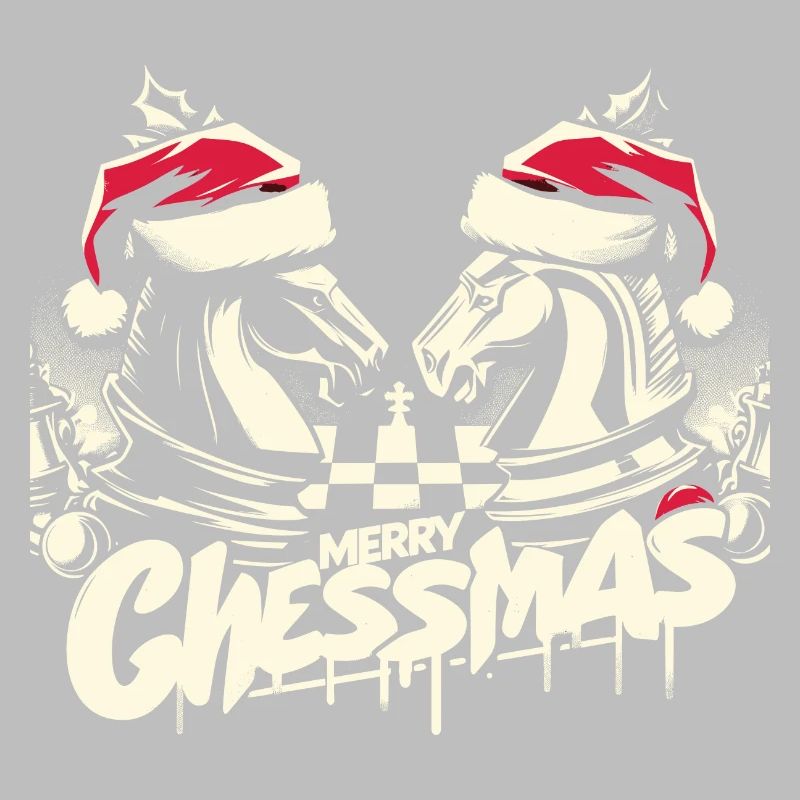 Joyeux Chessmas Échecs Noël