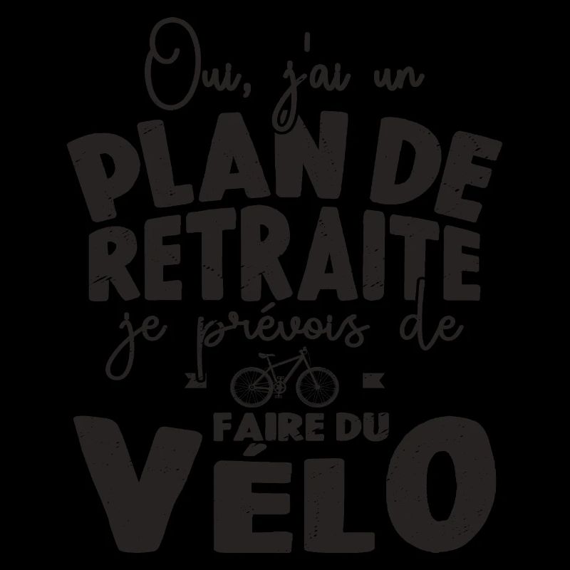 Plan De Retraite Cycliste Retraité Cyclisme Vélo