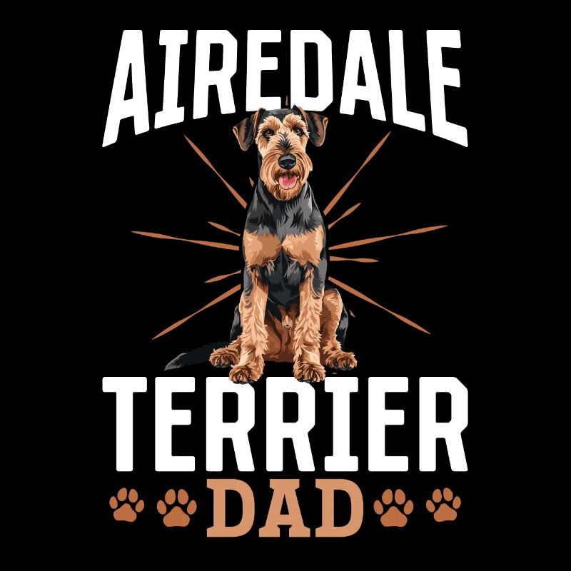 Airedale Terrier Dog Breed Airedale Terrier Dad