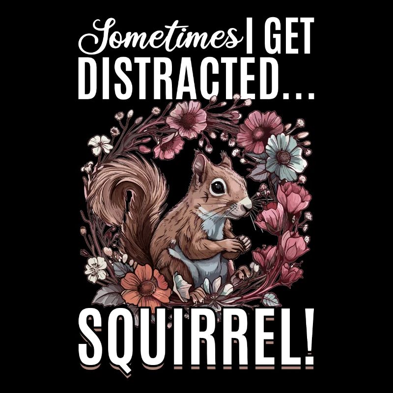 Funny Squirrel Animal Squirrel Squad