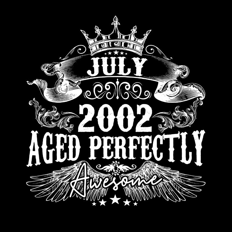 2002| Juli 2002 Geburtstag Perfekt gealtert