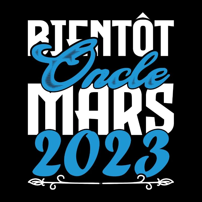 Cadeau Annonce grossesse. bientôt Oncle Mars 2023.
