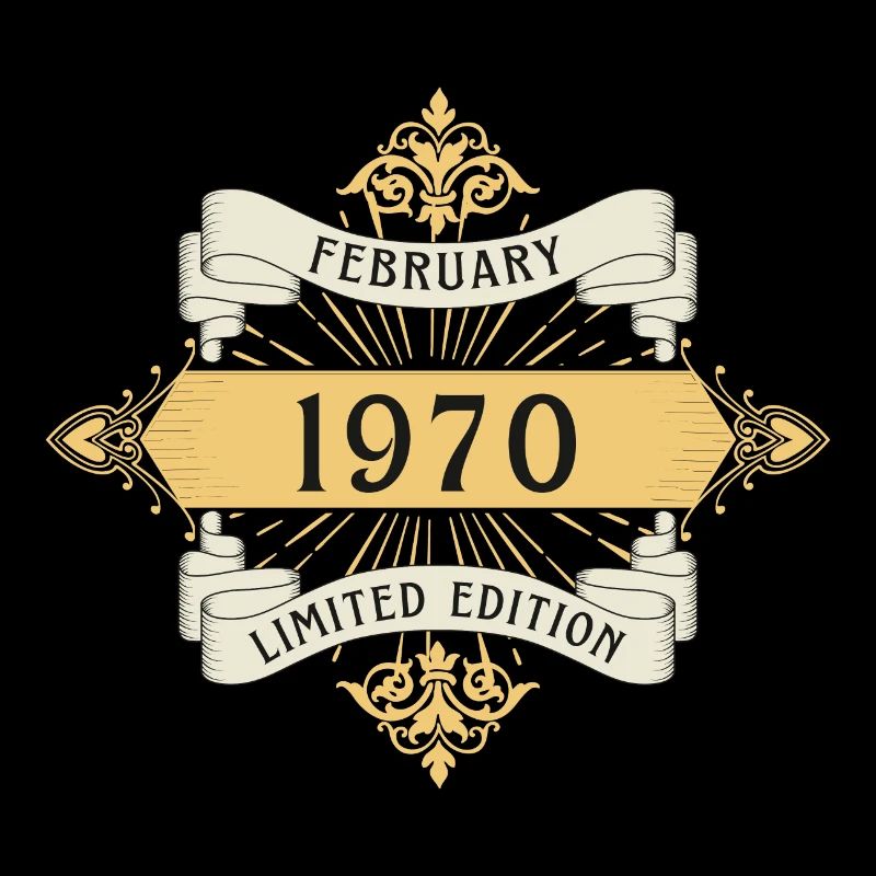 Février 1970 anniversaire édition limitée