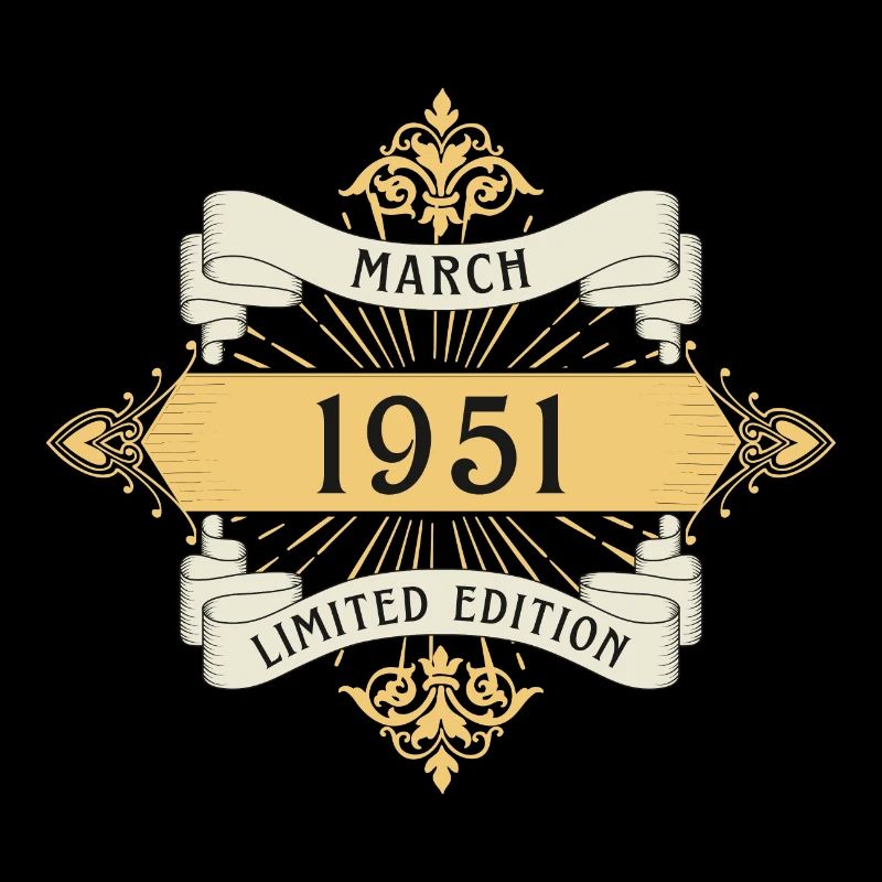 Mars 1951 anniversaire édition limitée