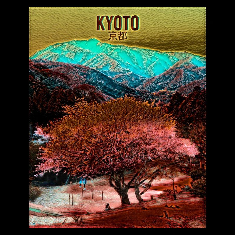 Mélange de couleurs Kyoto