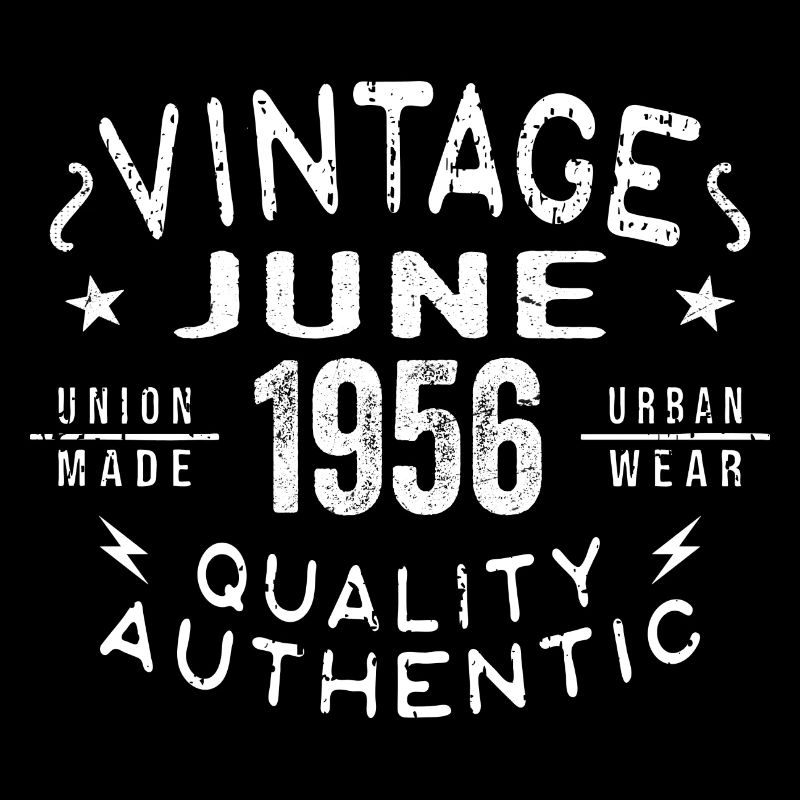 1956 Juni 1956 Jahrestag Juni 1956 Juni Geburtstag