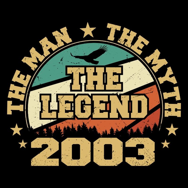 2003 Anniversaire Né En 2003 Rétro Millésime