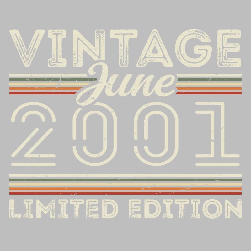 Juni 2001 Juni Geburtstagsgeschenk Juni 2001