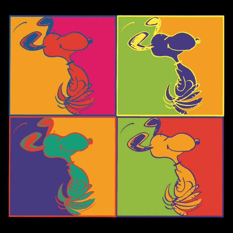 Peanuts Pop-Art Design Snoopy