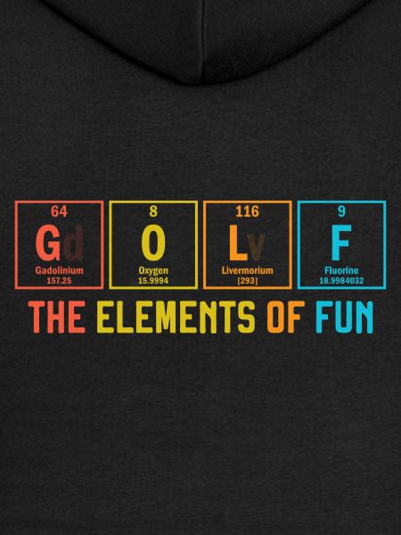 Golf Periodic Table for Chemistry Lovers Golfing