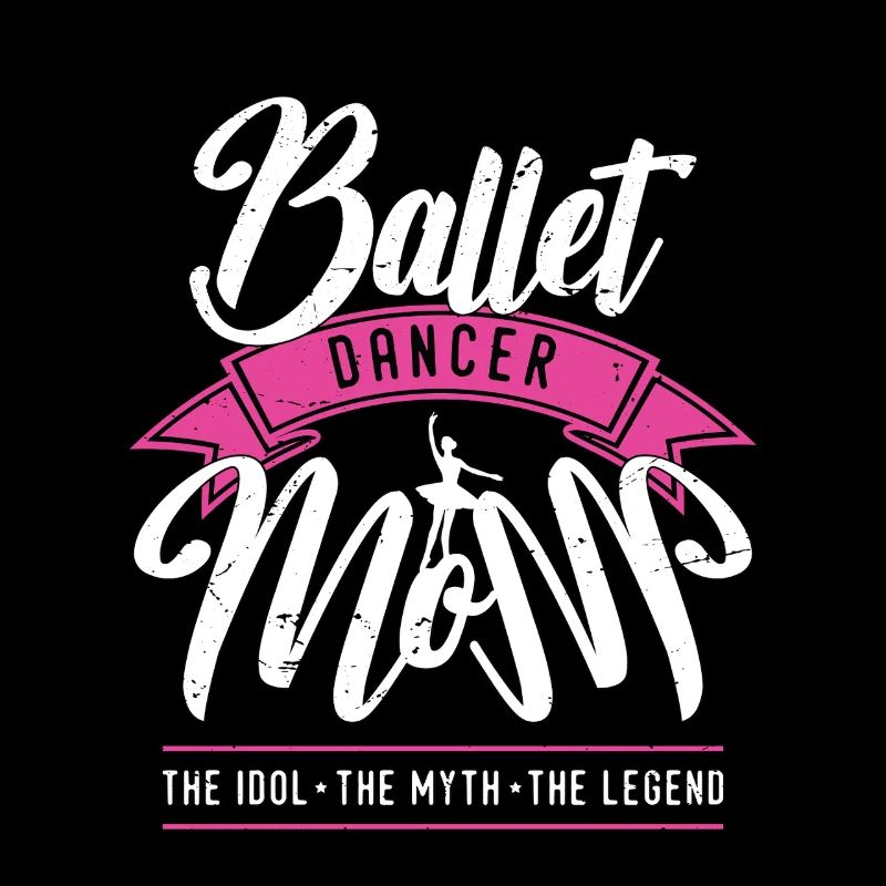 Danseuse de ballet Maman L’Idole Aime La Musique Classique
