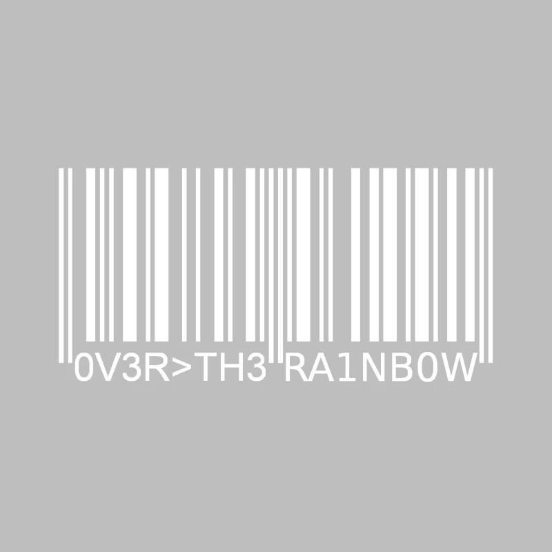 Code à barres blanc