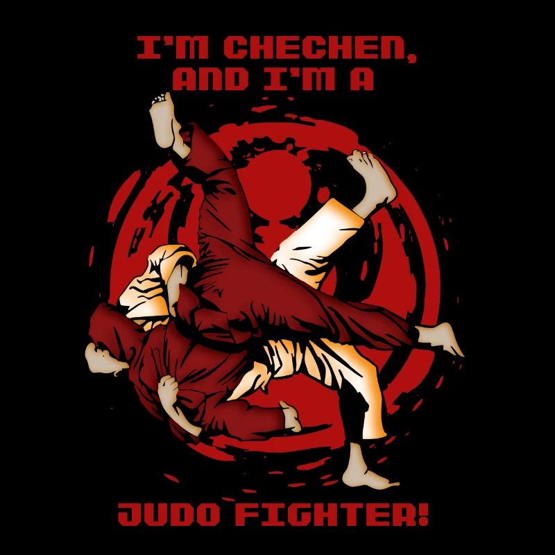 Chechen Tshirt - Judo - Fighter - Tschetschen
