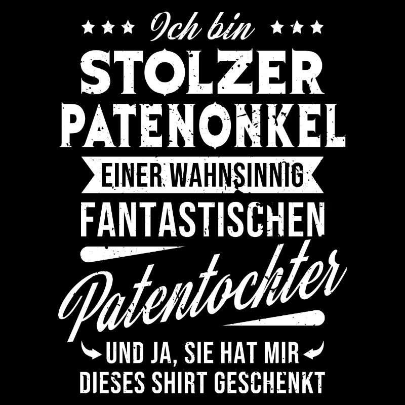 Stolzer Patenonkel einer Patentochter