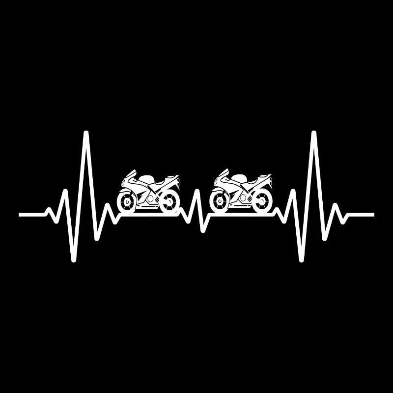 Motorcycle heart rate racing machine racing motorcycle