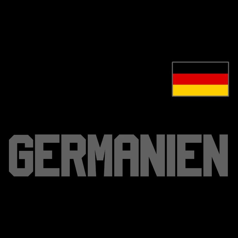 Germany Jersey Look – GERMANIEN Flag Flag