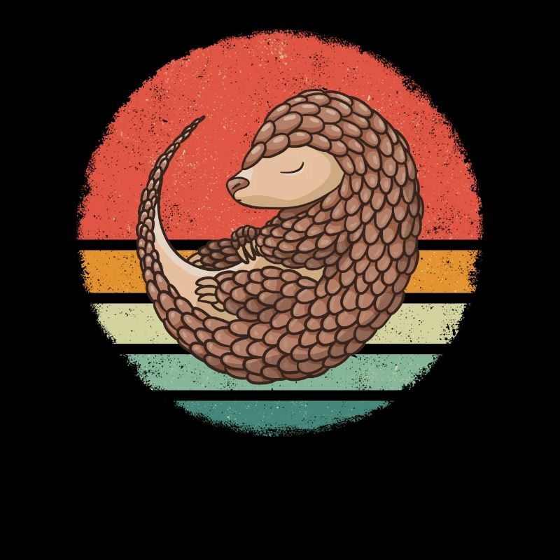 Pangolin Tier Pangoline vom Aussterben bedrohte Ar