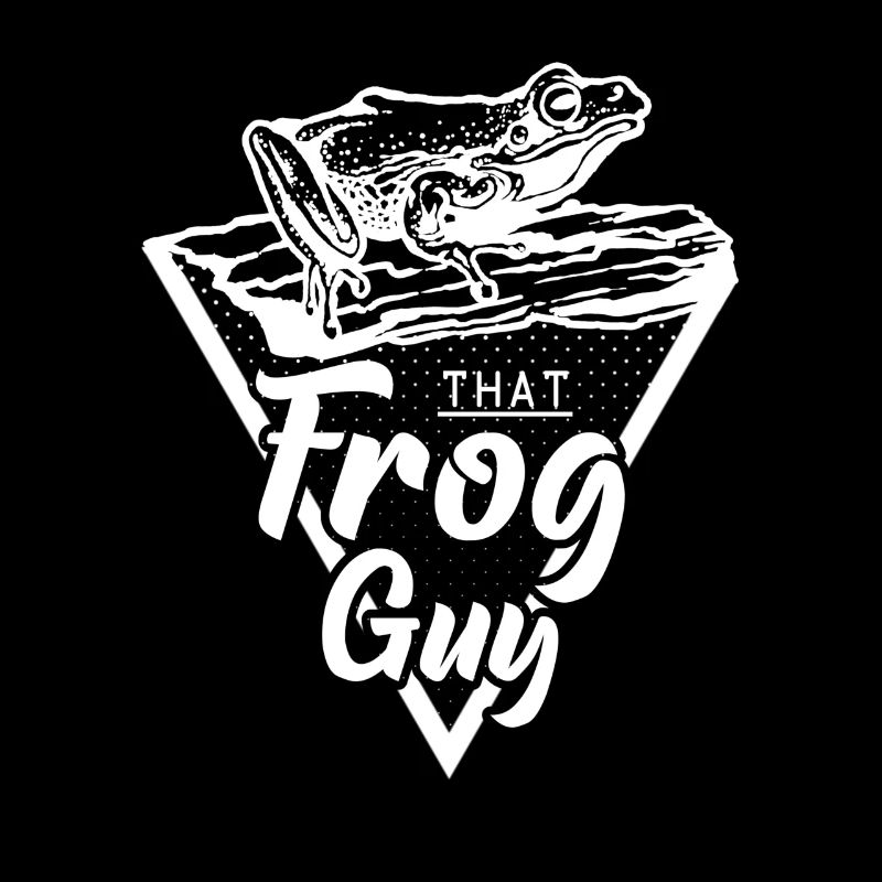 That Frog Guy Amphibian Frog Owner
