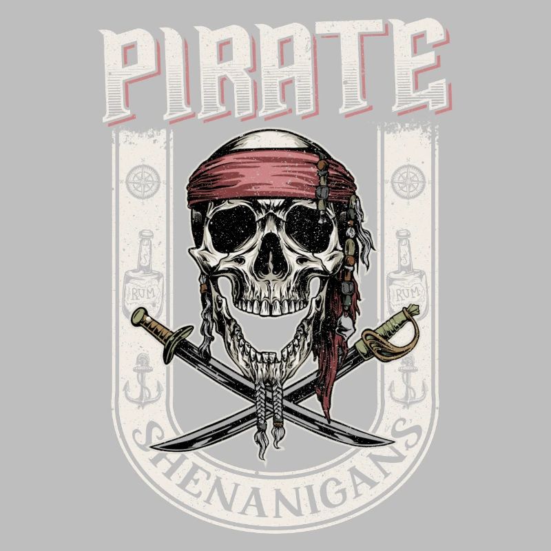 Let The Pirate Shenanigans Begin Tattoo Style