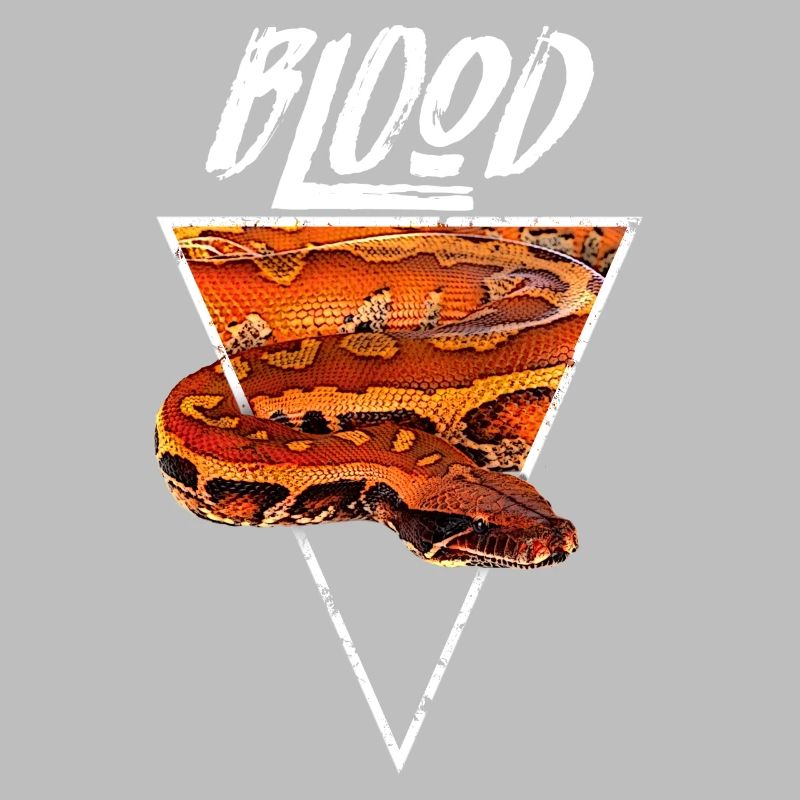 Blood Python Serpent Gardien Géométrique