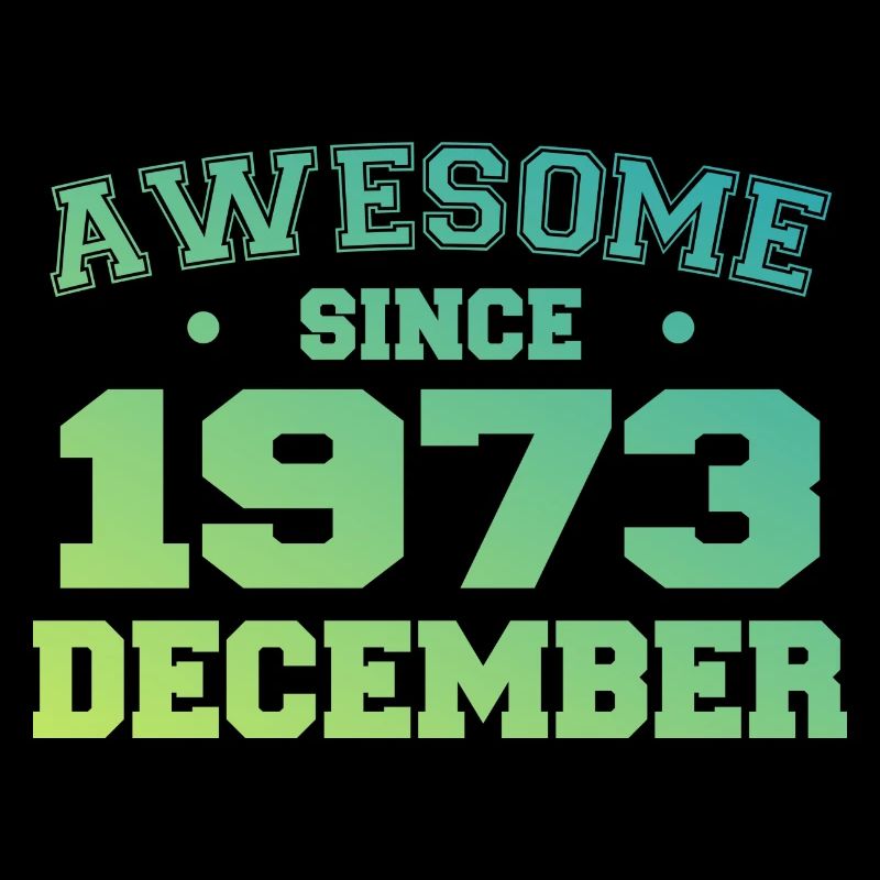 Birthday December 1973 - Gift December 1973