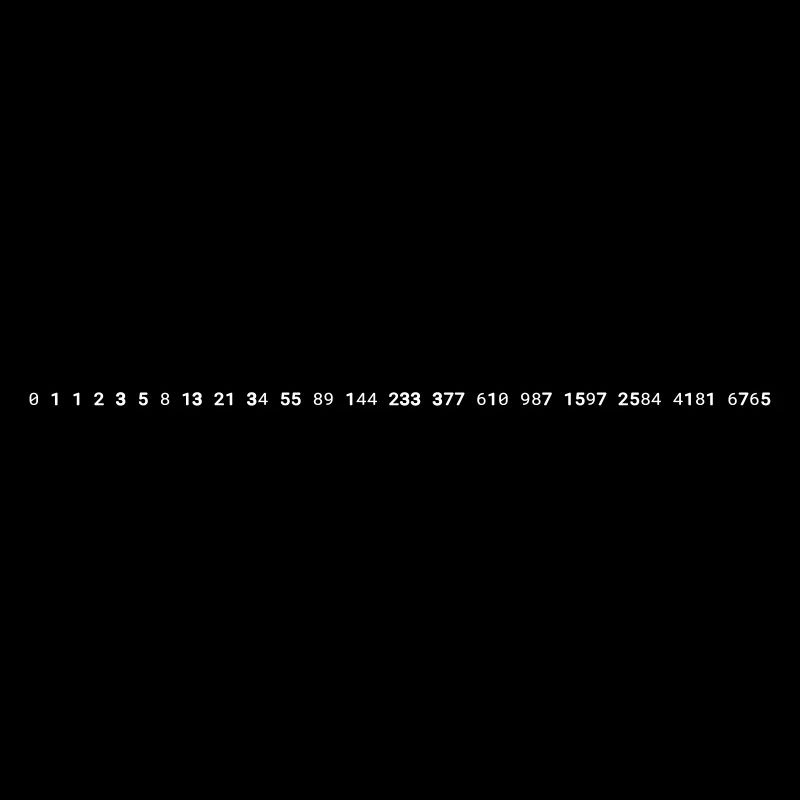 Fibonacci-Zahlen