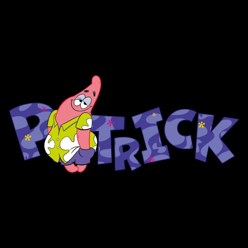 The Patrick Star Show Patrick En Lettres Violettes