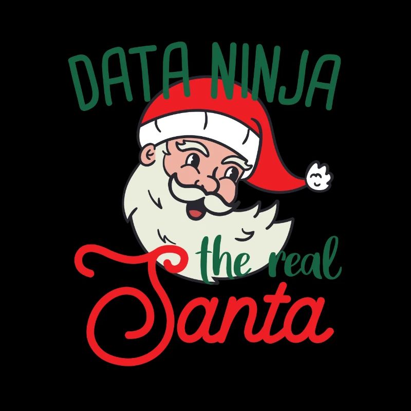 Data Ninja Xmas Santa Weihnachten Data Science