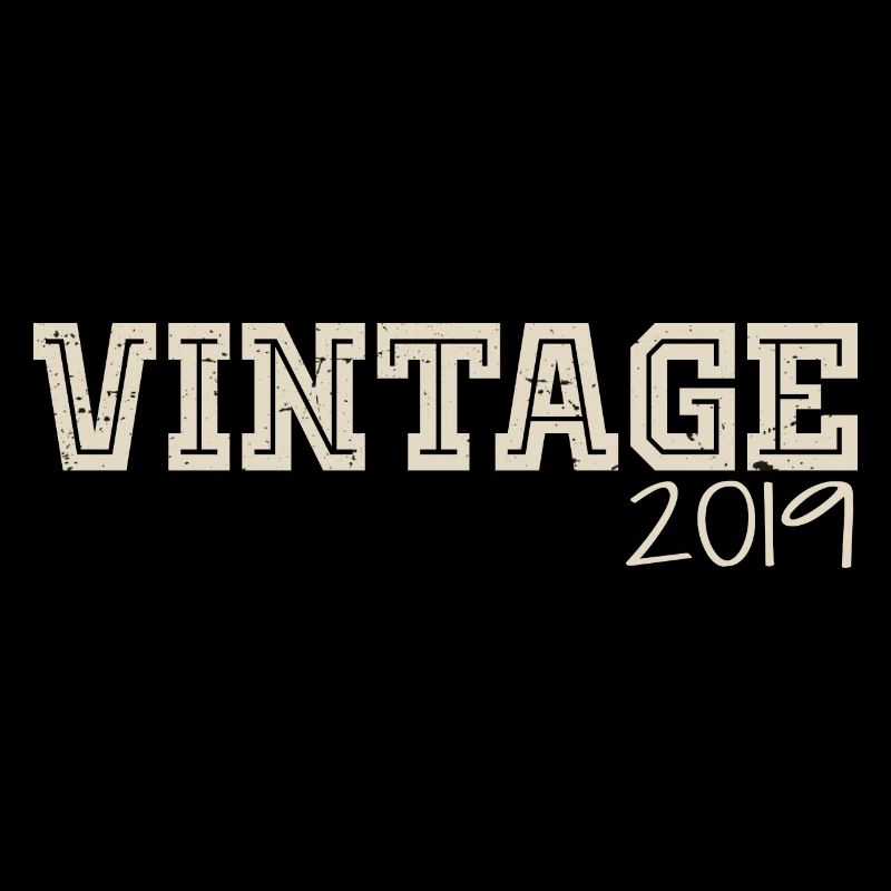 Vintage 2019 Original 2019 Retro 2019 Gift 2019