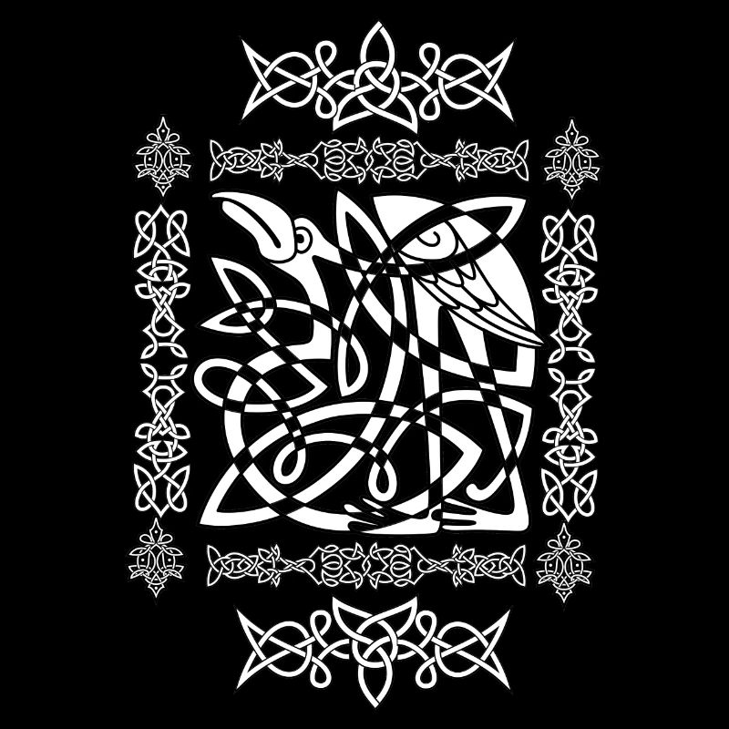 Celtic raven