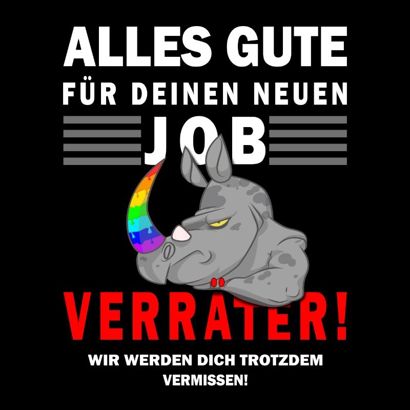 Jobwechsel Verräter Abschiedsgeschenk Nashorn