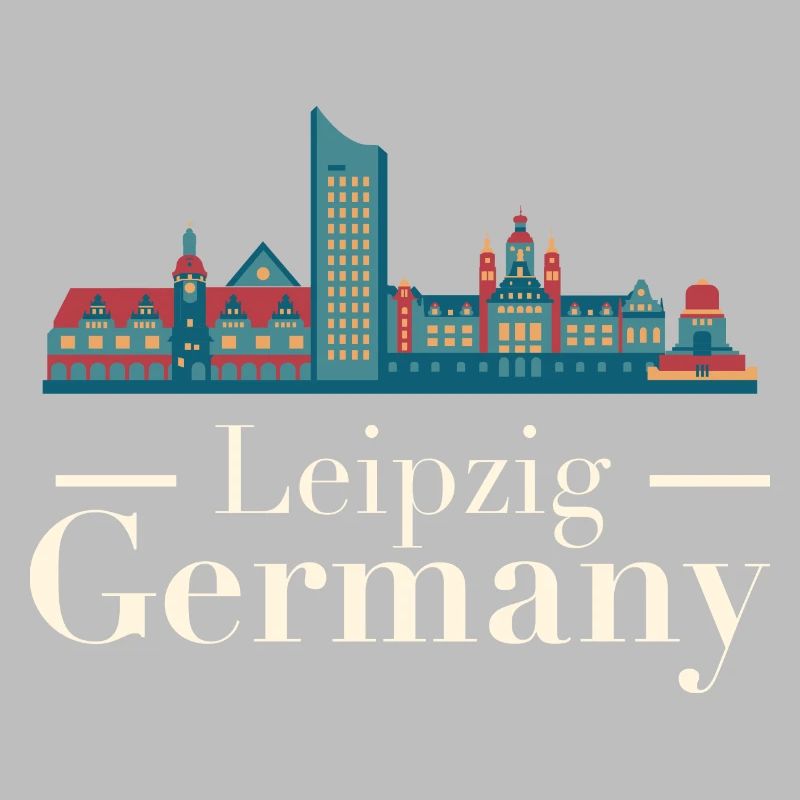 Leipzig Skyline
