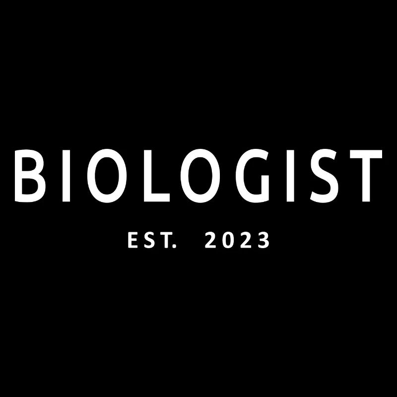 Biologe Est. 2023 Abschluss Biologie Student