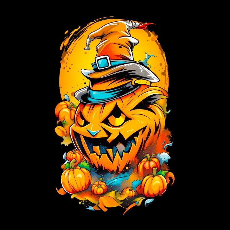 Halloween Kürbiskopf 01
